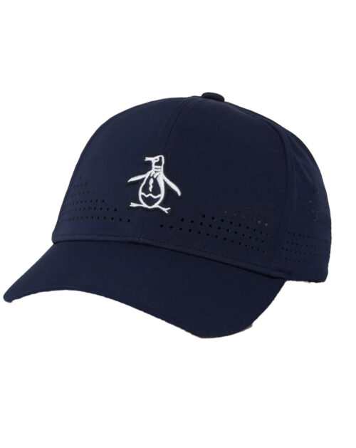 Original Penguin Golf Perforated Cap (Blue)