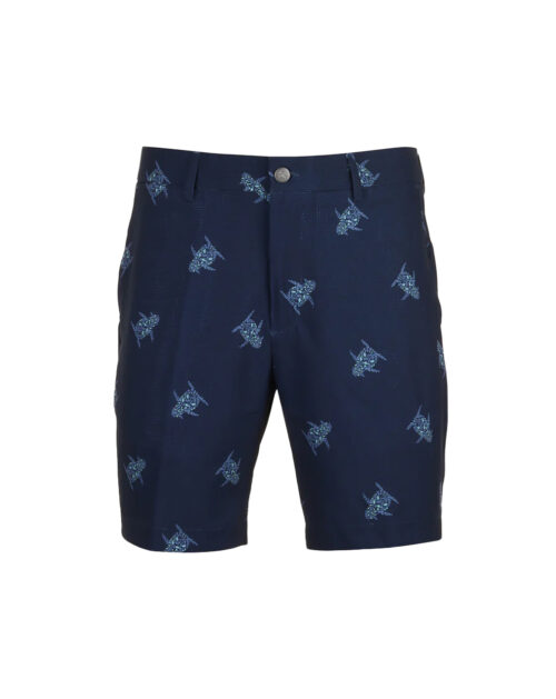 Original Penguin Logo Golf Shorts Blue