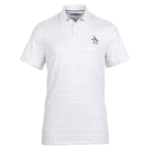 Original Penguin Golf Ball Print Polo Shirt - Ryan Bruce Golf