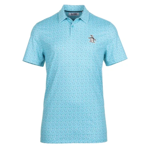 Original Penguin Golf Ball Print Polo Shirt - Ryan Bruce Golf